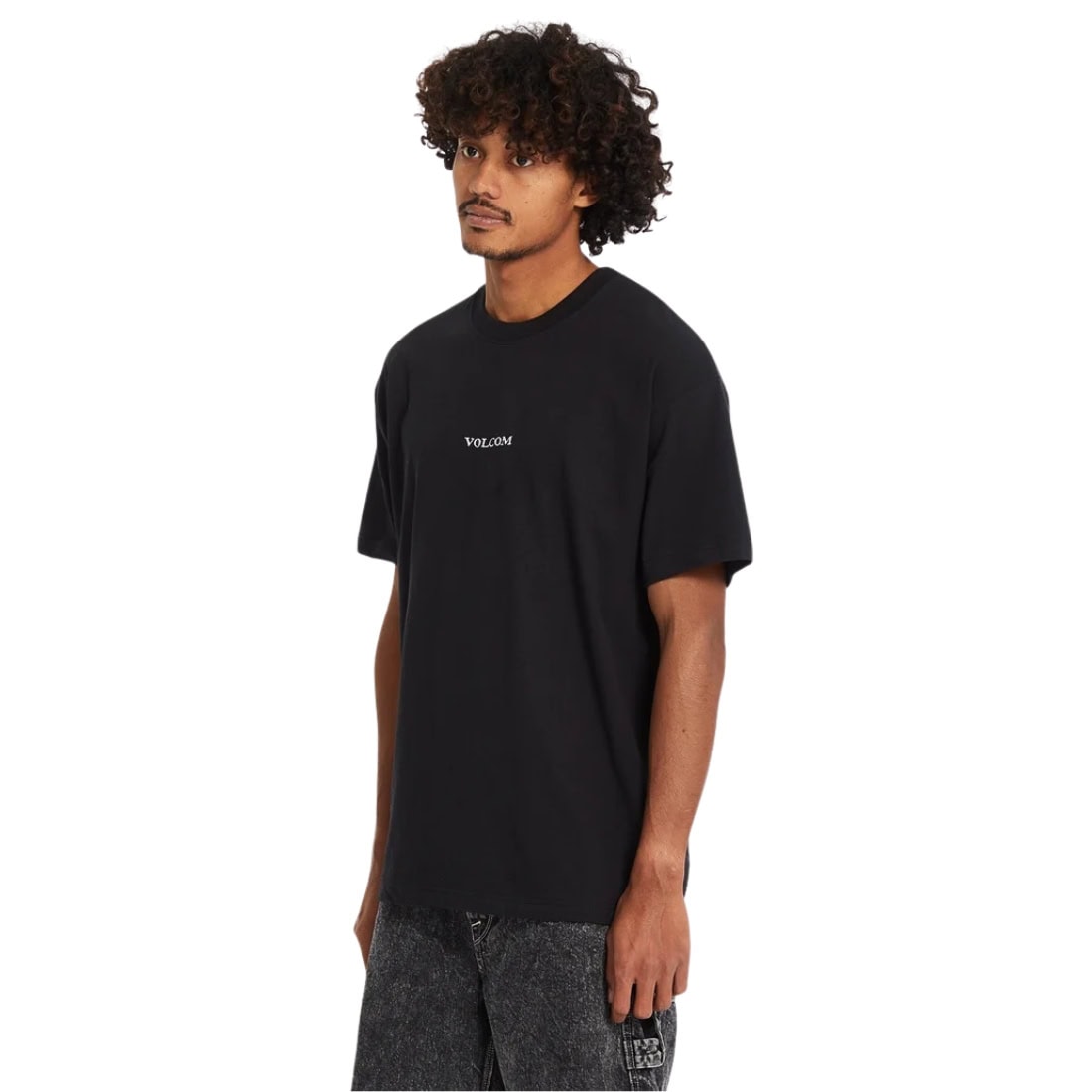 Volcom Stone Loose Fit T-Shirt - Black FA26 - Mens Graphic T-Shirt by Volcom