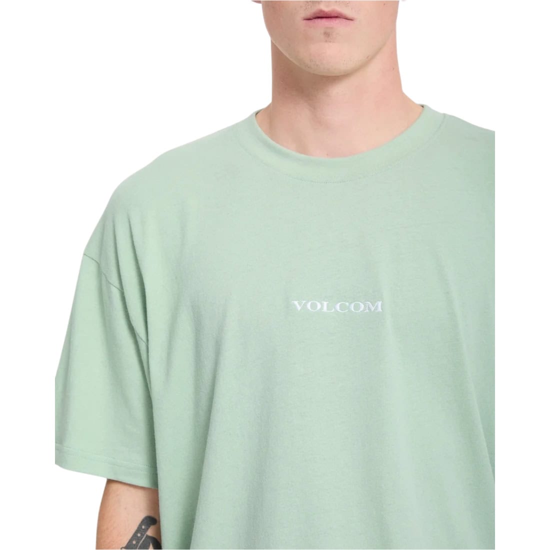 Volcom Stone Loose Fit T-Shirt - Ice Green - Mens Graphic T-Shirt by Volcom