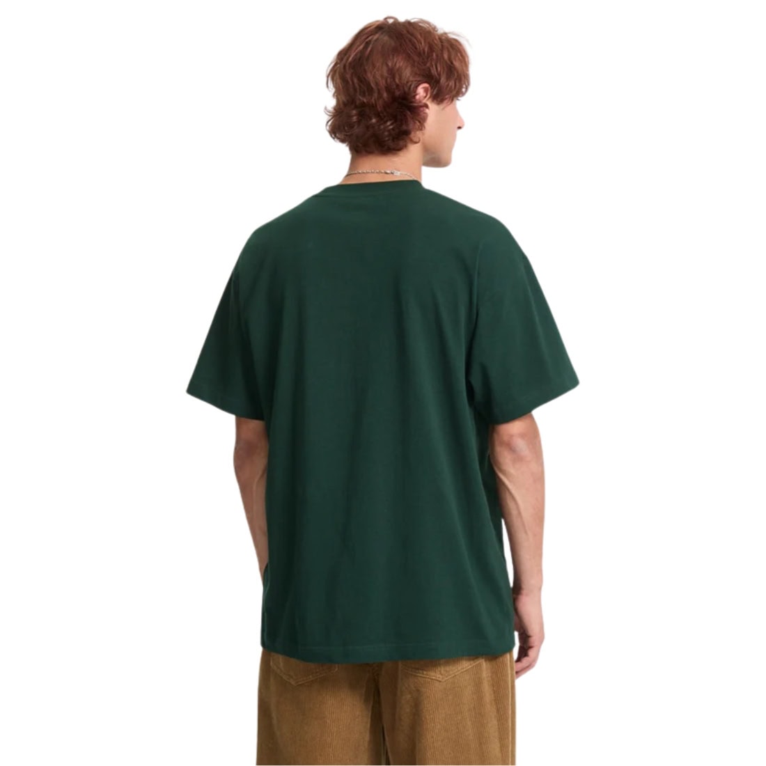Volcom Stone Loose Fit T-Shirt - Scarab - Mens Plain T-Shirt by Volcom
