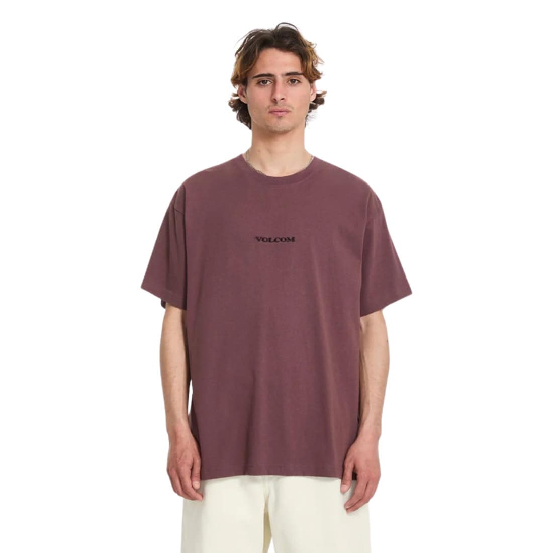 Volcom Stone Loose T-Shirt - Pistol Punch - Mens Plain T-Shirt by Volcom