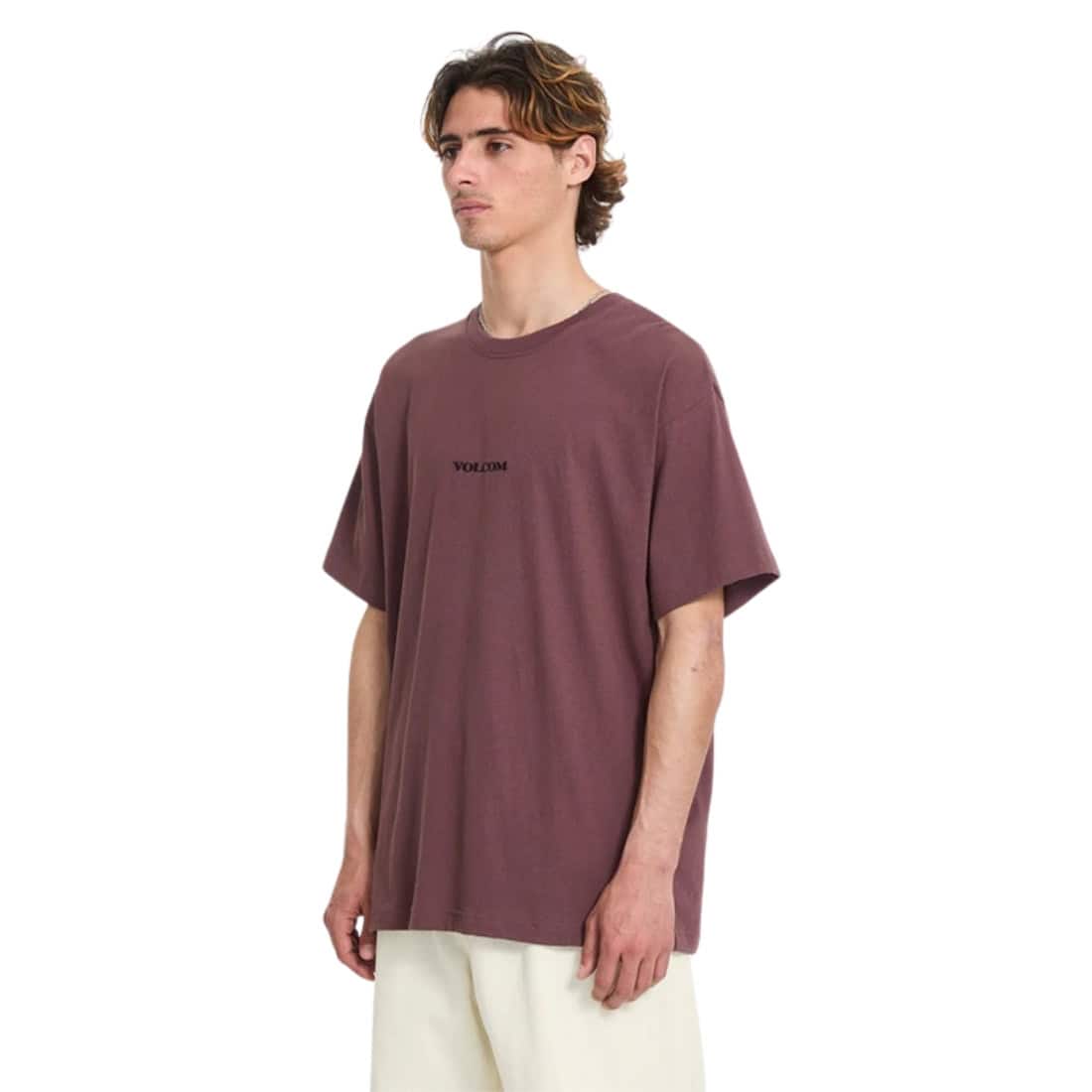 Volcom Stone Loose T-Shirt - Pistol Punch - Mens Plain T-Shirt by Volcom