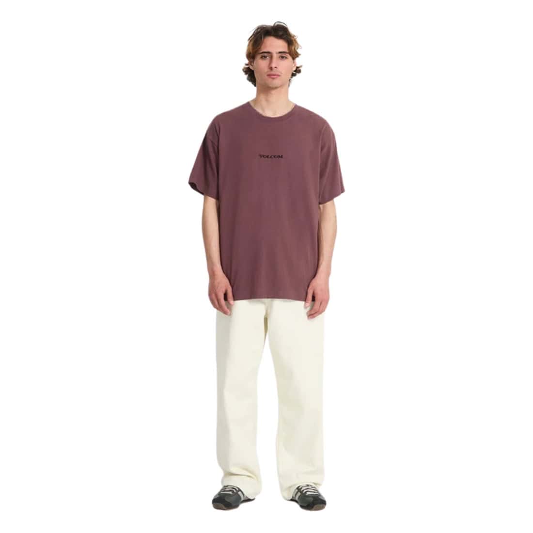 Volcom Stone Loose T-Shirt - Pistol Punch - Mens Plain T-Shirt by Volcom