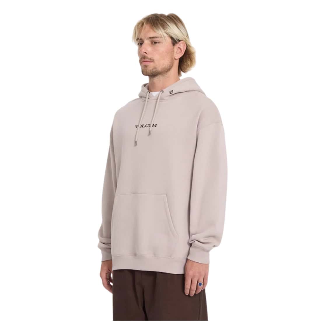 Volcom Stone Pullover Hoodie - Bark Brown - Mens Pullover Hoodie by Volcom