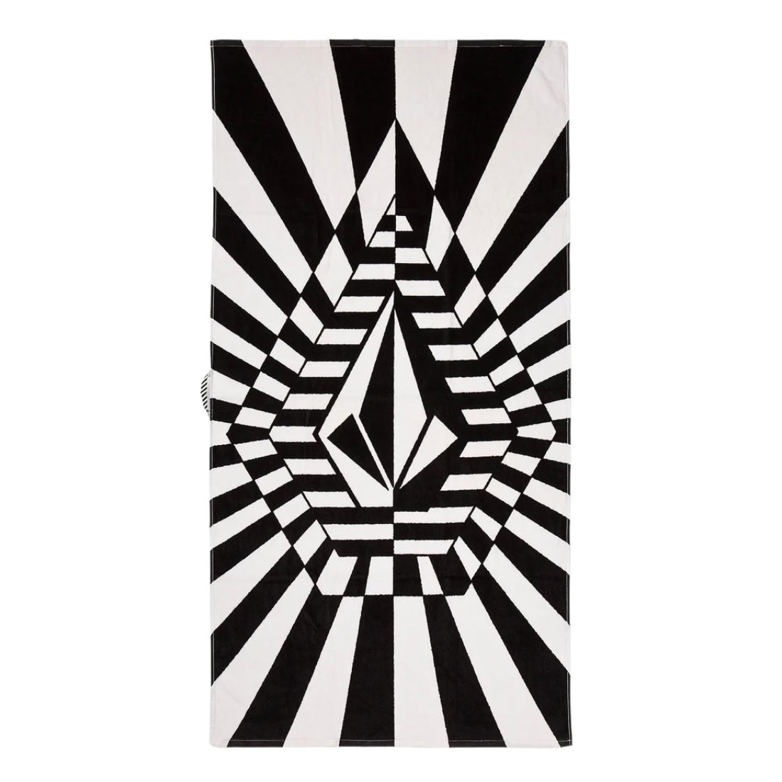 Volcom Stone Ray Towel - Black/White - Beach Towel by Volcom One Size
