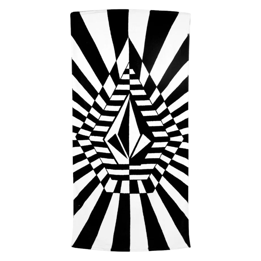 Volcom Stoneray Beach Towel - Black White - Beach Towel by Volcom One Size