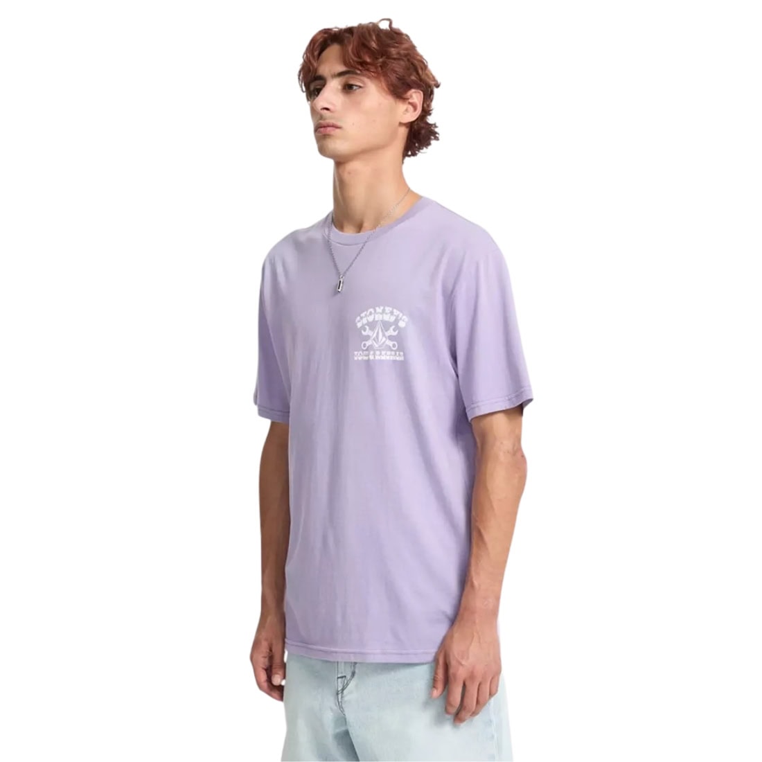 Volcom Stoneys T-Shirt - Purple Ash - Mens Graphic T-Shirt by Volcom
