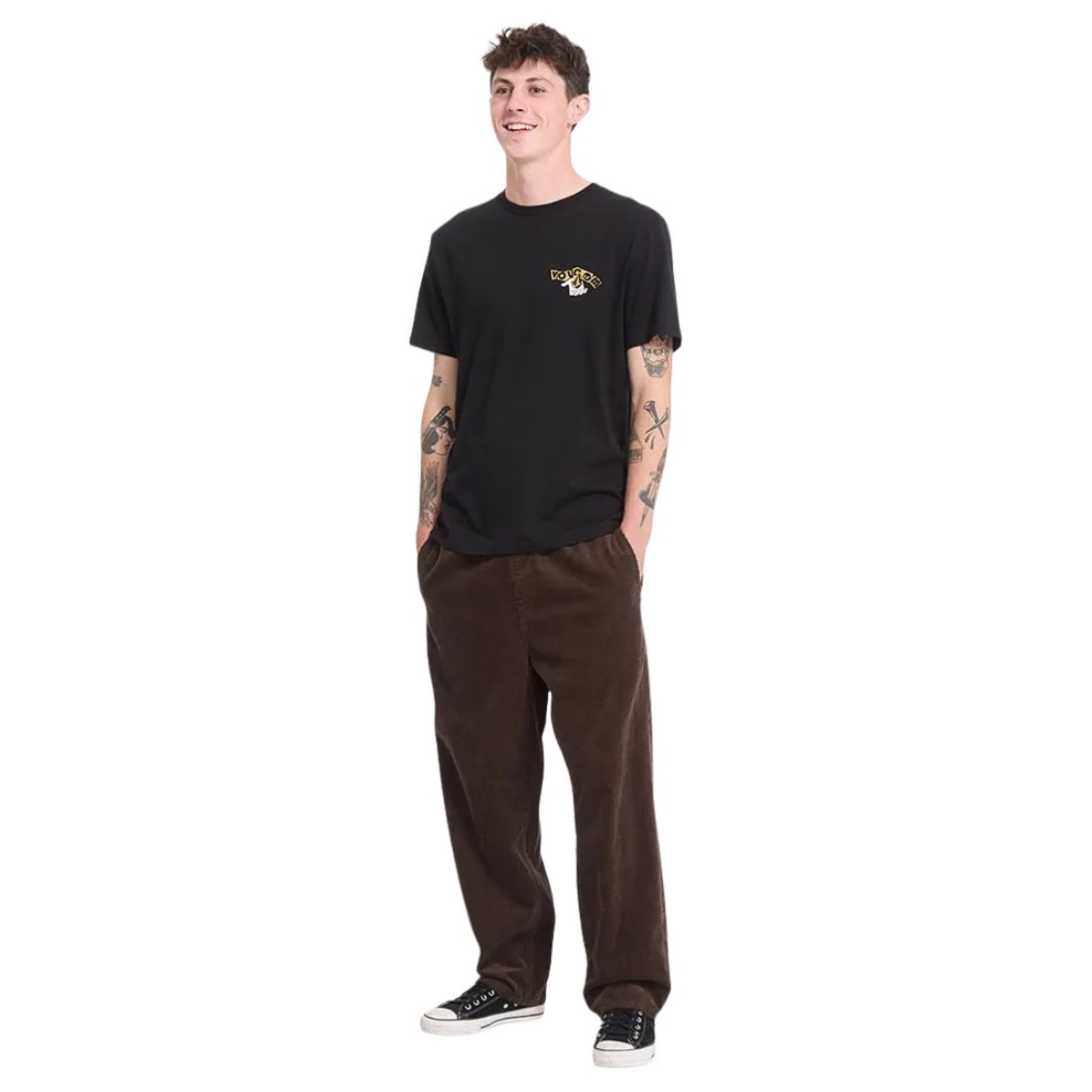 Volcom Stony Ball T-Shirt - Black - Mens Graphic T-Shirt by Volcom