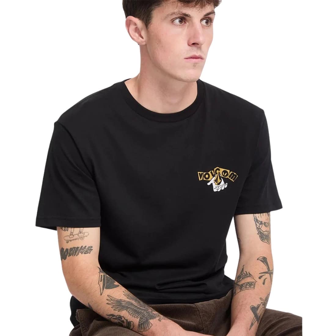 Volcom Stony Ball T-Shirt - Black - Mens Graphic T-Shirt by Volcom