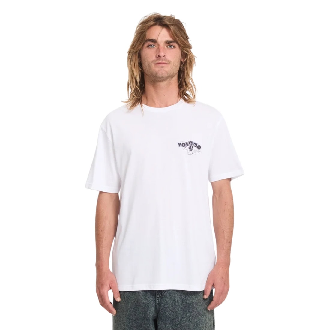 Volcom Stony Ball T-Shirt - White - Mens Graphic T-Shirt by Volcom
