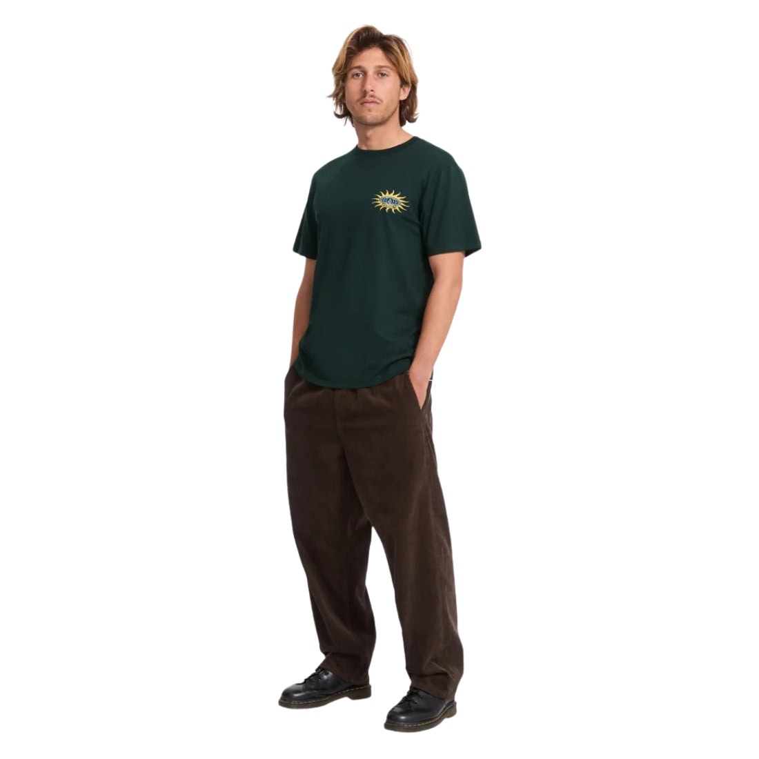 Volcom Sunlog T-Shirt - Scarab - Mens Graphic T-Shirt by Volcom