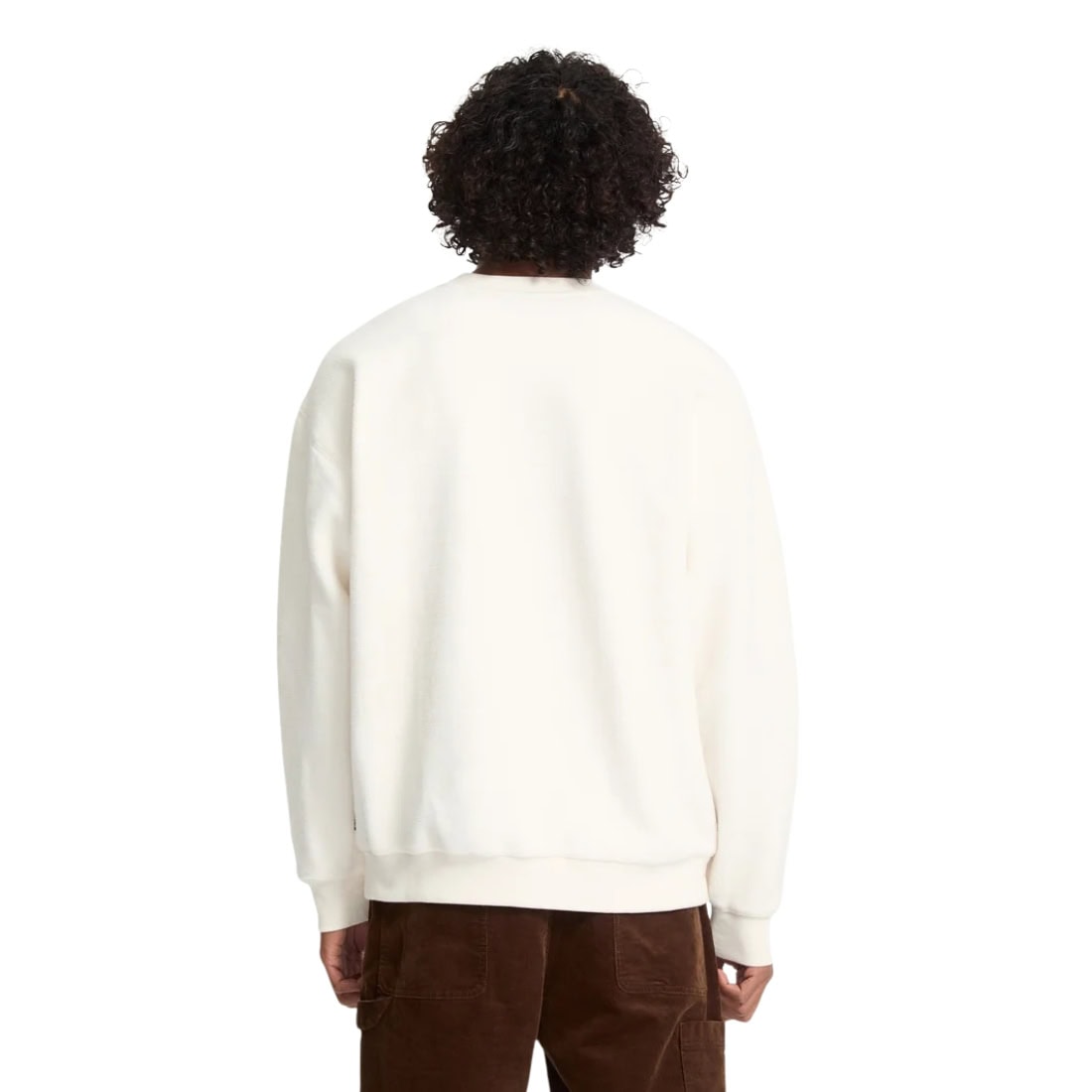 Volcom Too Kool Loose Crew - Dirty White FA26 - Mens Crew Neck Sweatshirt by Volcom