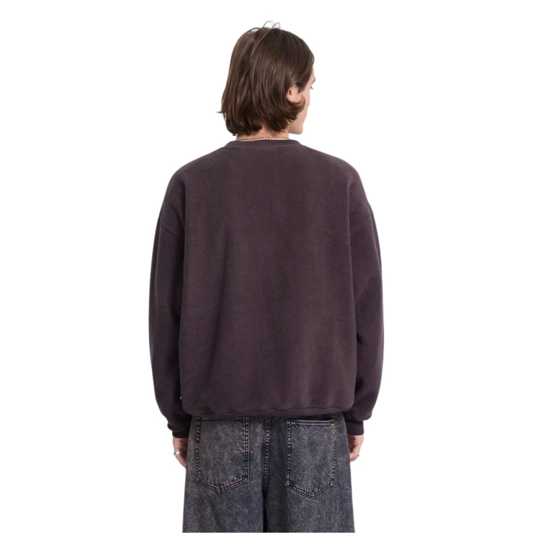 Volcom Too Kool Loose Crew - Raisin - Mens Crew Neck Sweatshirt by Volcom
