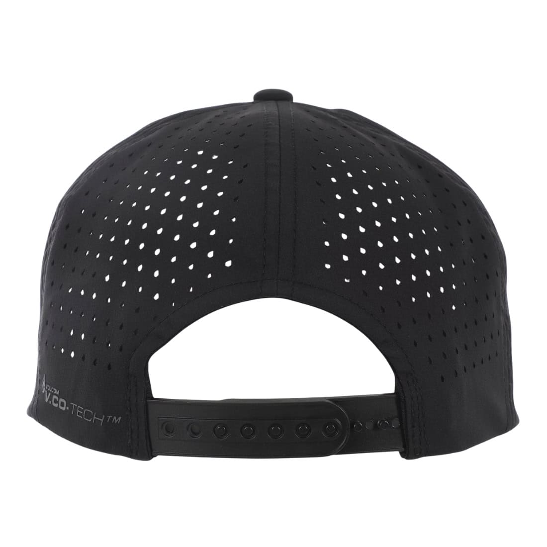 Volcom Vent Delta Adjustable Cap - Black - Snapback Cap by Volcom One Size