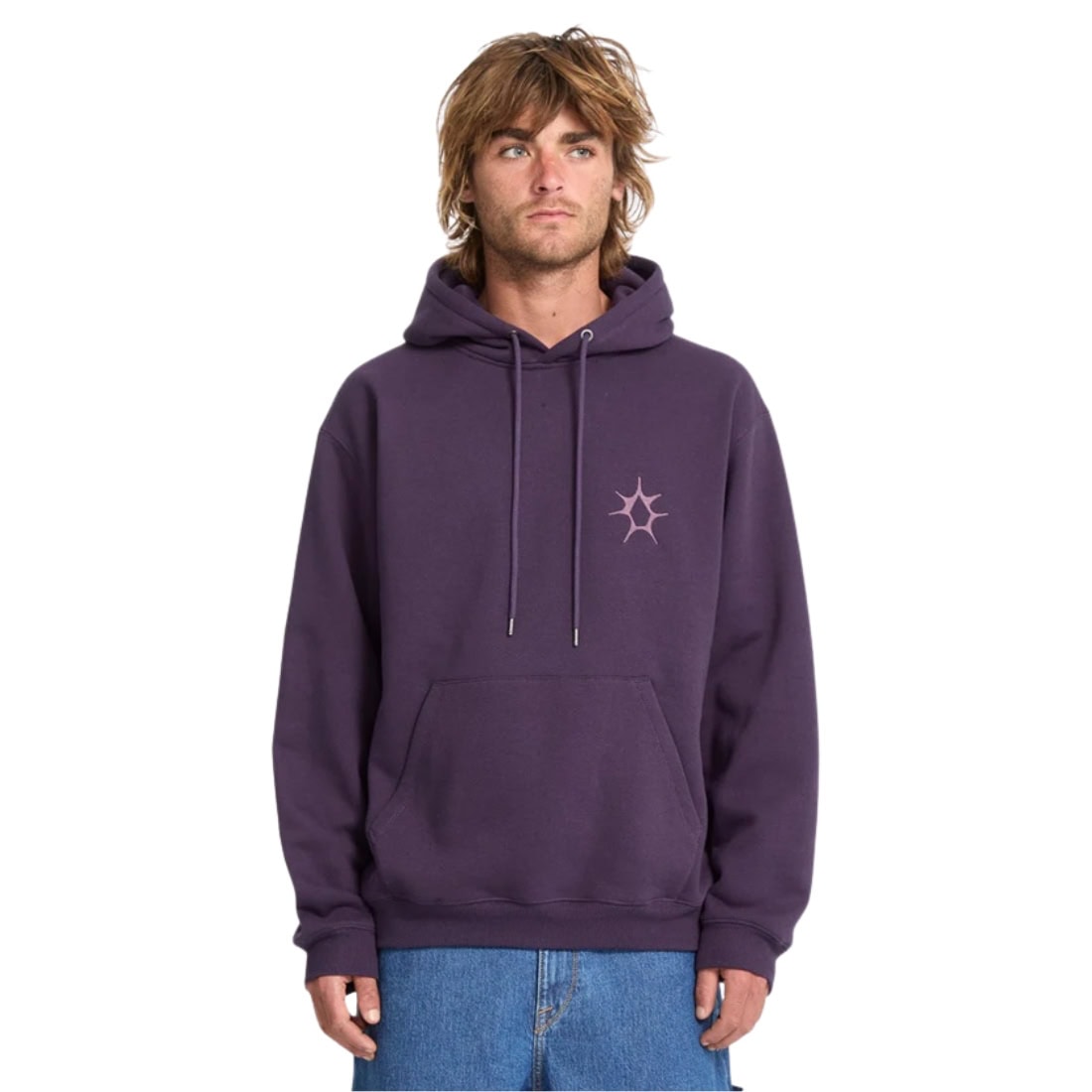 Volcom Watanite Pullover Hoodie - Dark Purple - Mens Pullover Hoodie by Volcom