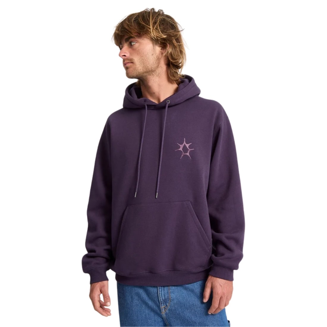 Volcom Watanite Pullover Hoodie - Dark Purple - Mens Pullover Hoodie by Volcom