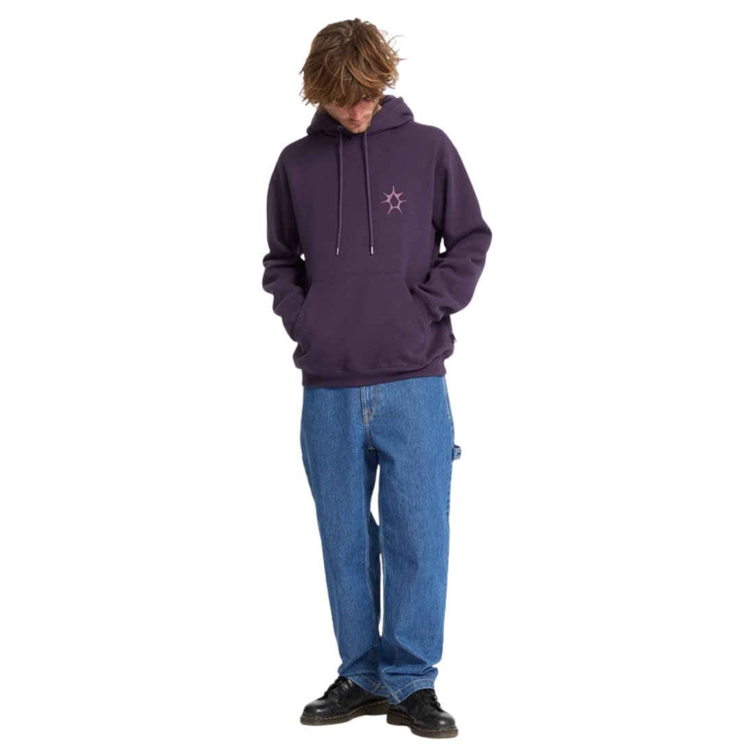 Volcom Watanite Pullover Hoodie - Dark Purple - Mens Pullover Hoodie by Volcom