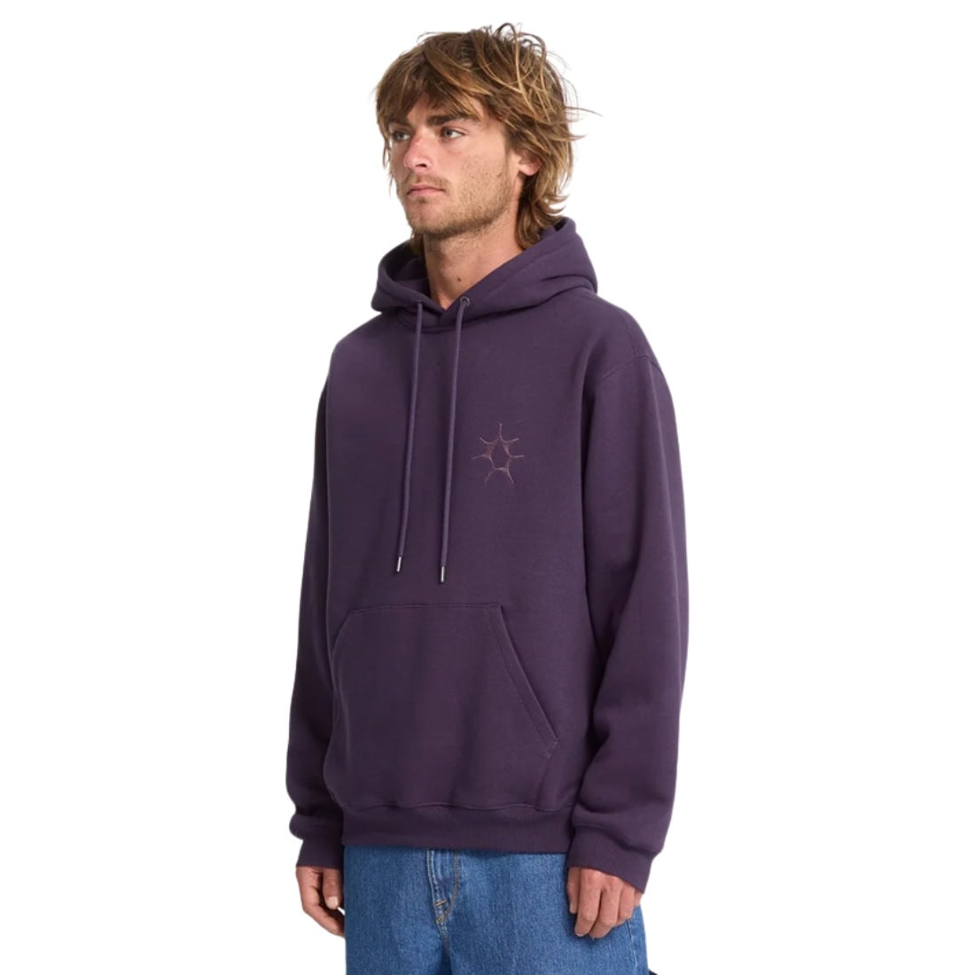 Volcom Watanite Pullover Hoodie - Dark Purple - Mens Pullover Hoodie by Volcom