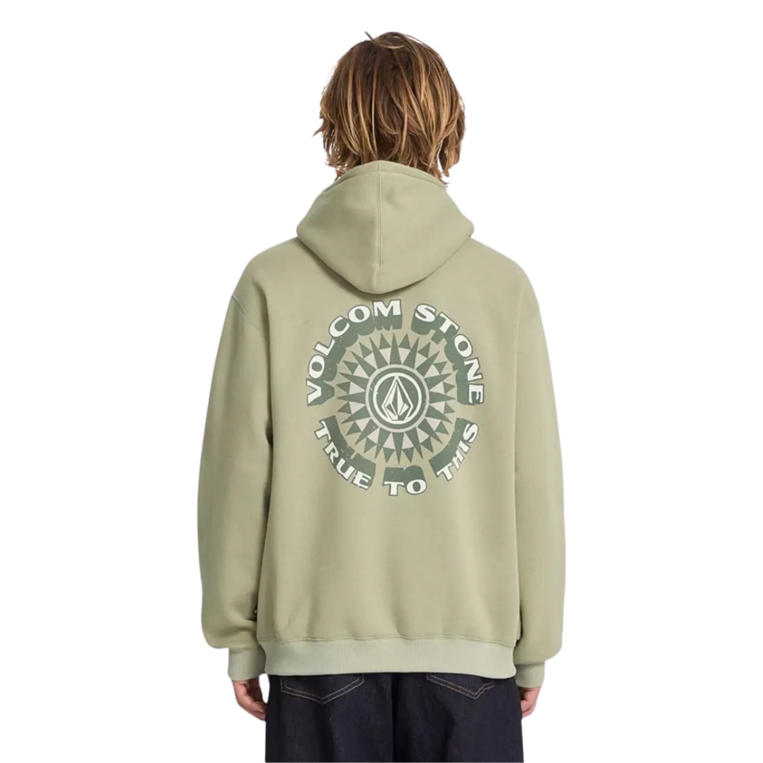 Volcom Watanite Pullover Hoodie - Green Tea - Mens Pullover Hoodie by Volcom