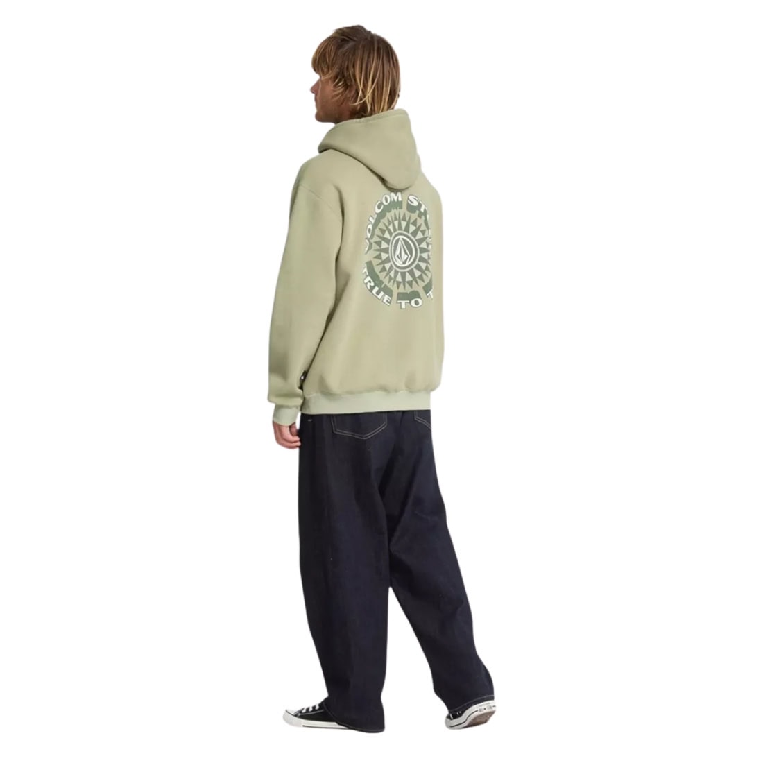 Volcom Watanite Pullover Hoodie - Green Tea - Mens Pullover Hoodie by Volcom