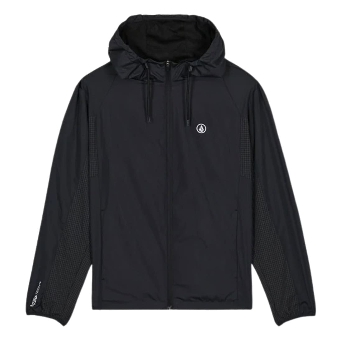 Volcom Wavern Jacket - New Black - Mens Windbreaker/Rain Jacket by Volcom