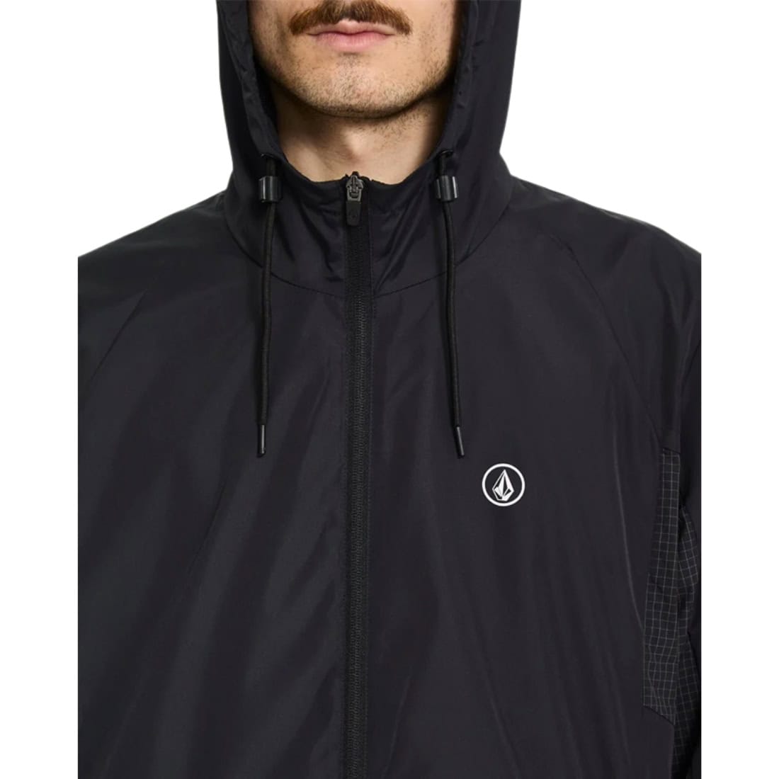 Volcom Wavern Jacket - New Black - Mens Windbreaker/Rain Jacket by Volcom