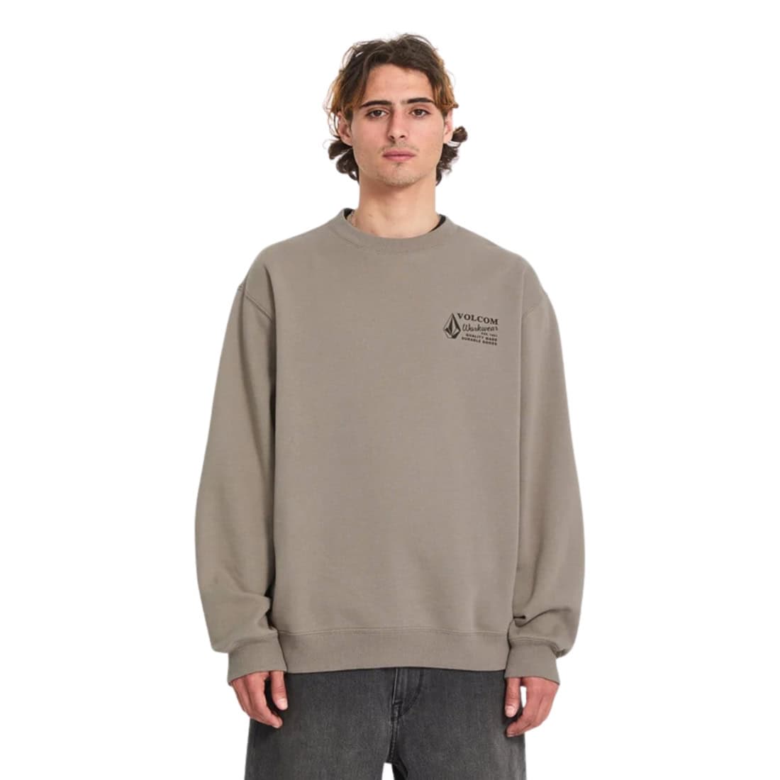 Volcom Workwear Crew - Brindle - Mens Crew Neck Sweatshirt by Volcom