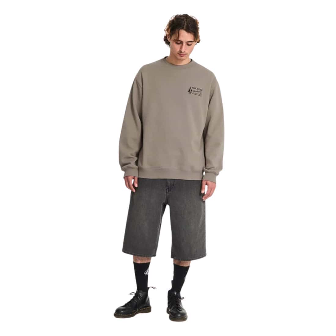 Volcom Workwear Crew - Brindle - Mens Crew Neck Sweatshirt by Volcom