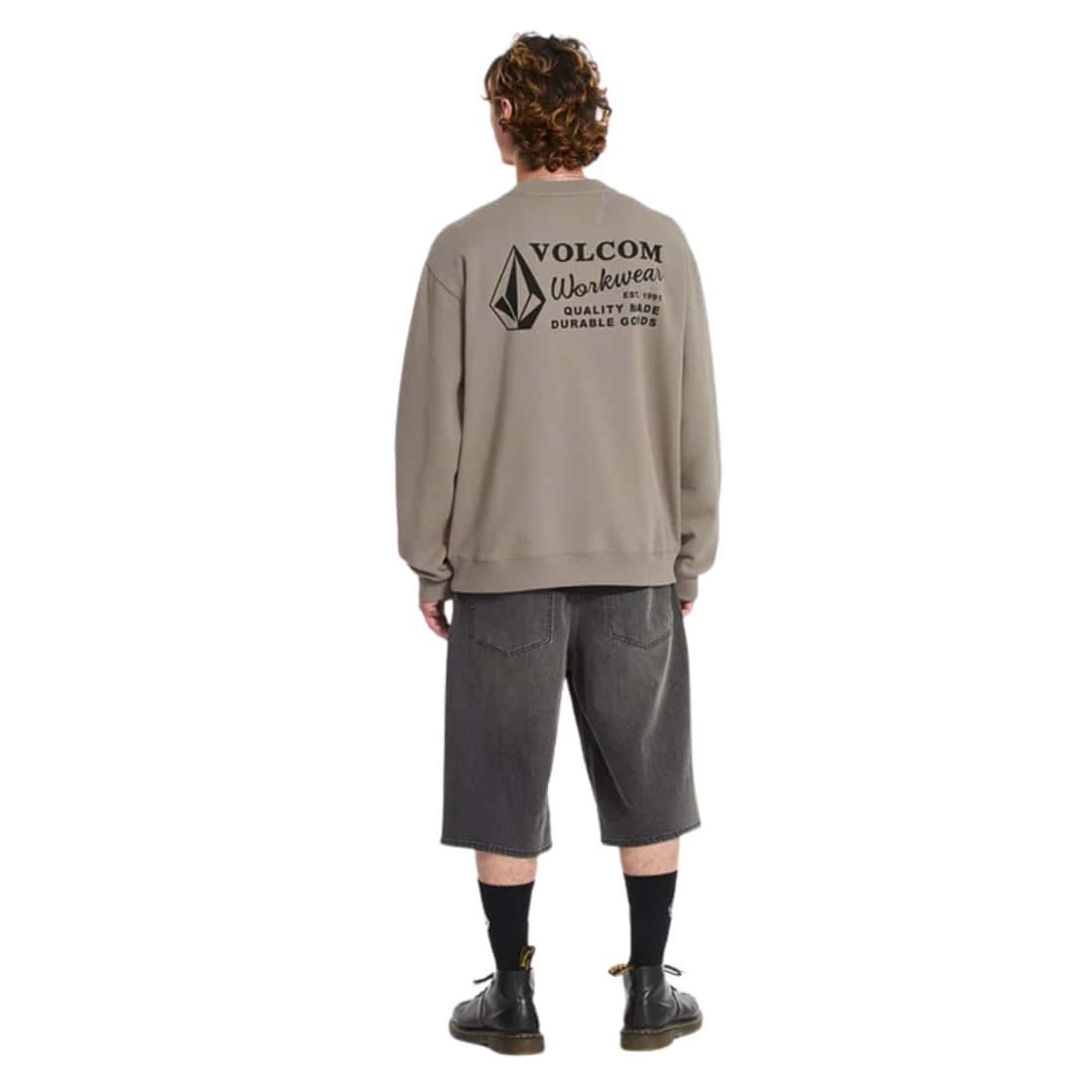 Volcom Workwear Crew - Brindle - Mens Crew Neck Sweatshirt by Volcom