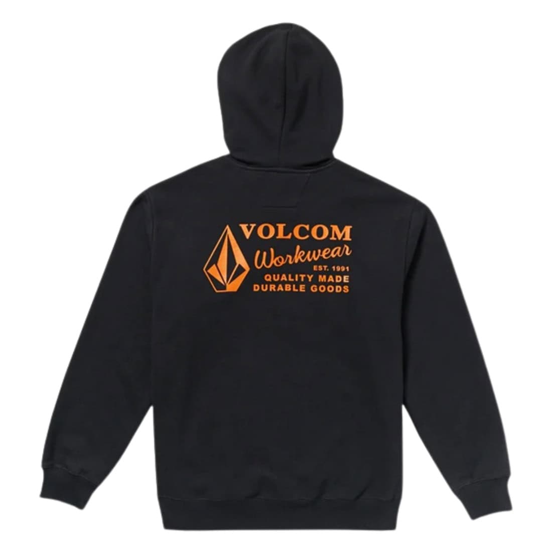 Volcom Workwear Pullover Hoodie - Black - Mens Pullover Hoodie by Volcom
