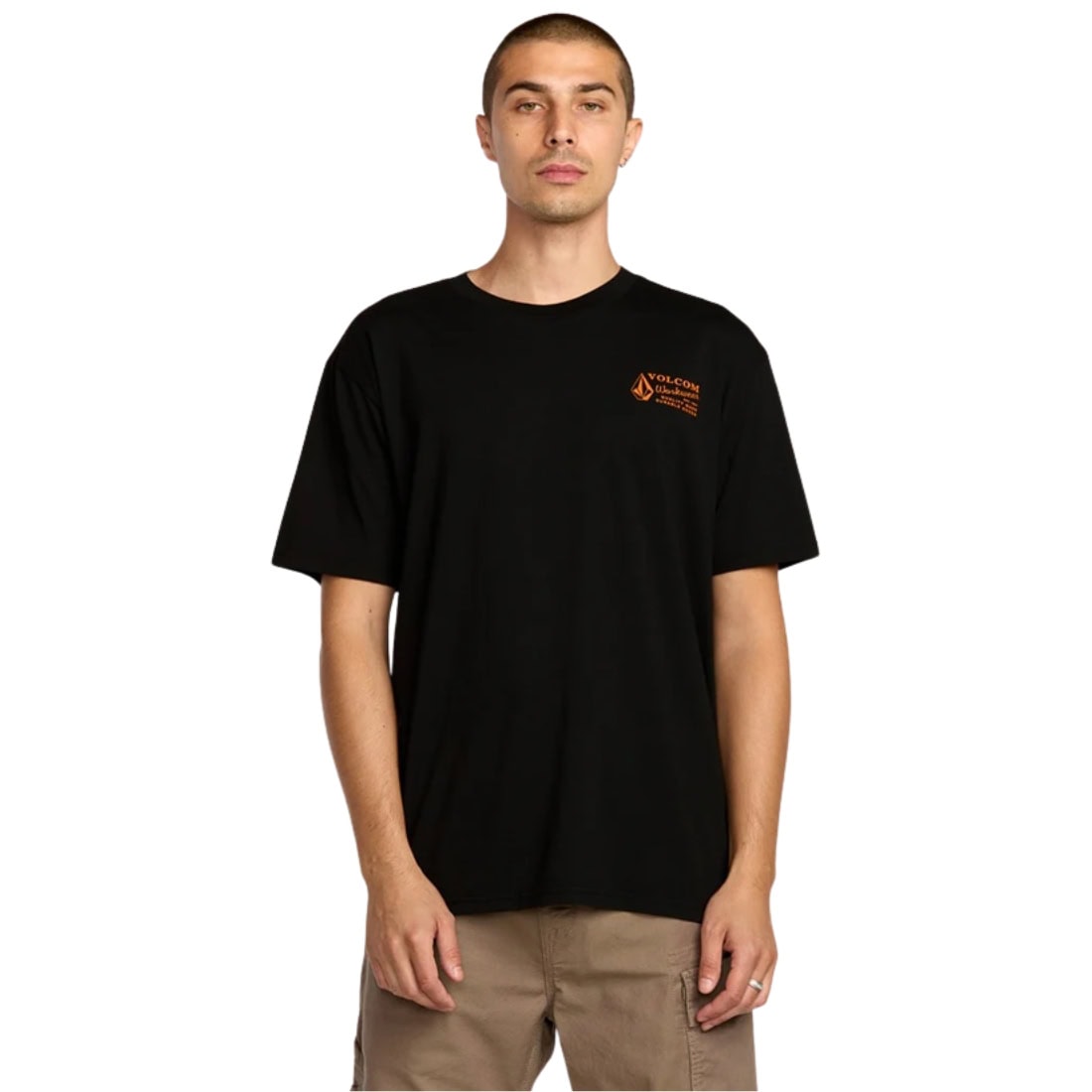 Volcom Workwear T-Shirt - Black - Mens Graphic T-Shirt by Volcom