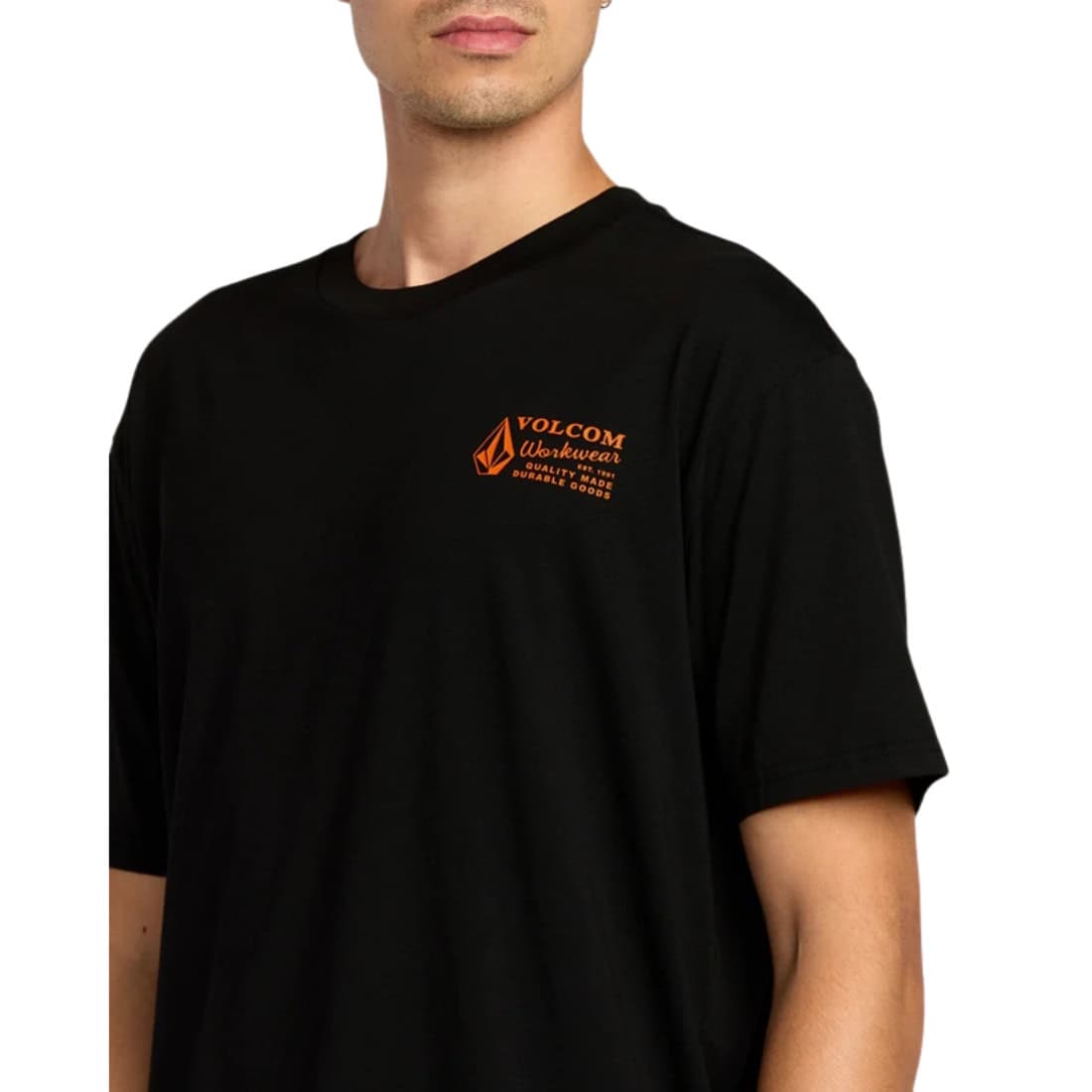 Volcom Workwear T-Shirt - Black - Mens Graphic T-Shirt by Volcom