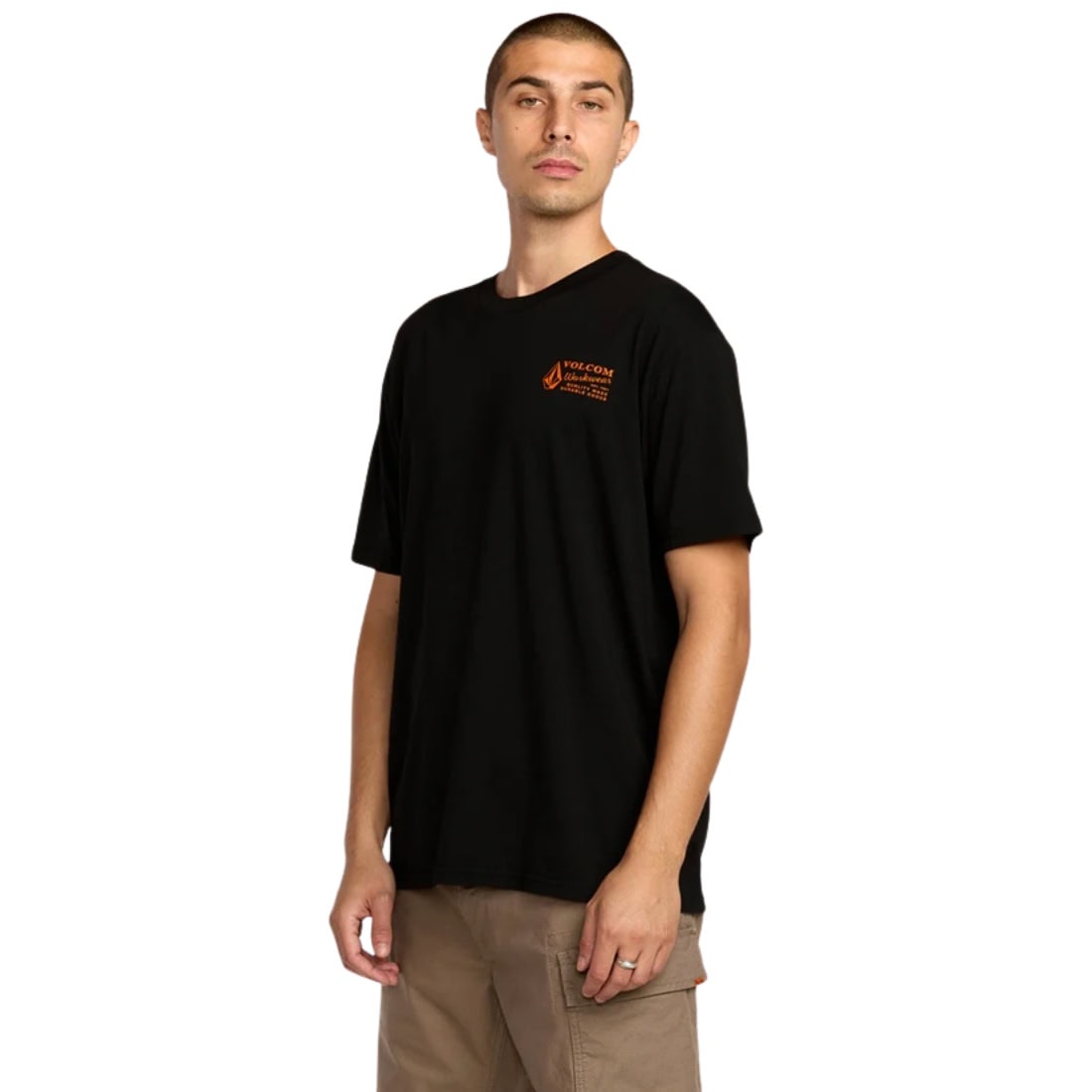 Volcom Workwear T-Shirt - Black - Mens Graphic T-Shirt by Volcom
