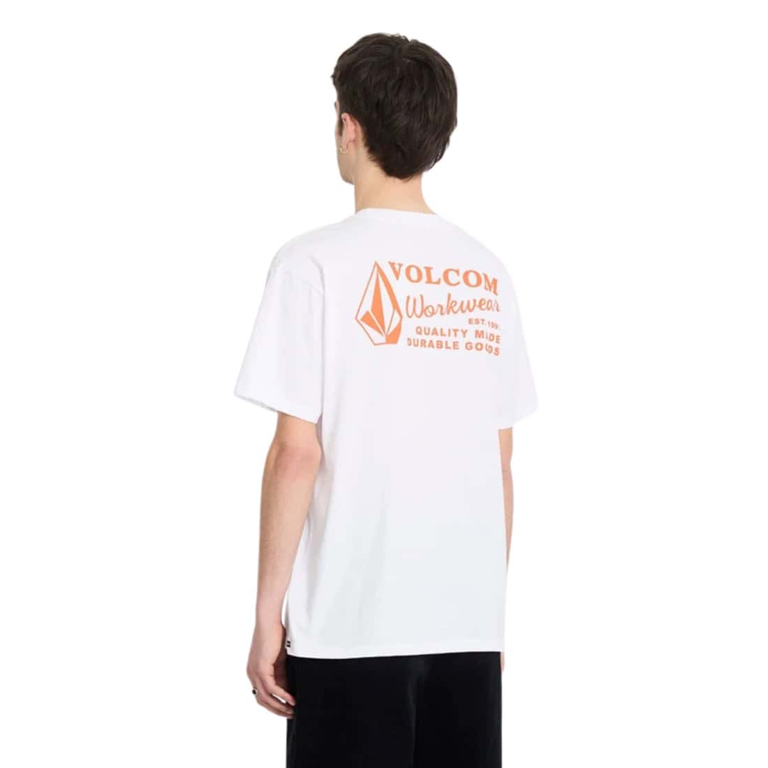Volcom Workwear T-Shirt - White - Mens Graphic T-Shirt by Volcom