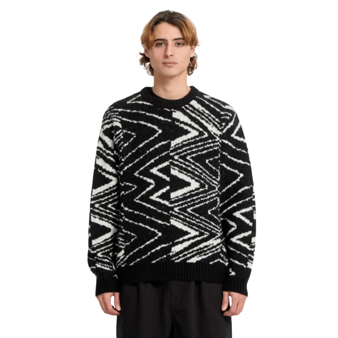 Volcom Zagner Sweater - Black - Mens Knitwear by Volcom