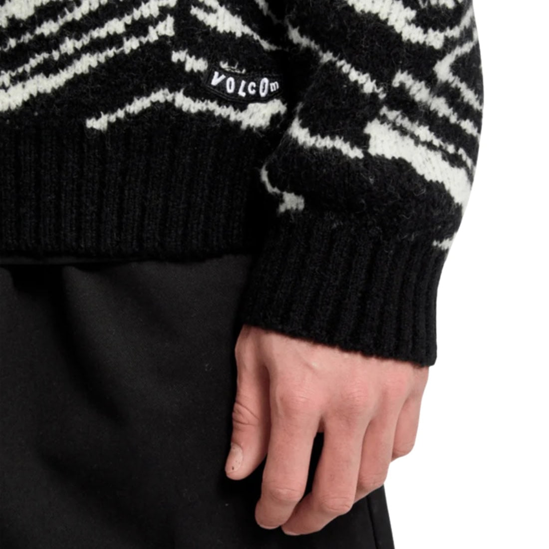 Volcom Zagner Sweater - Black - Mens Knitwear by Volcom
