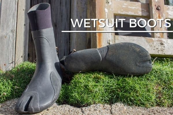 Vans 3mm Split Toe High Wetsuit Surf Boot - Black/Black