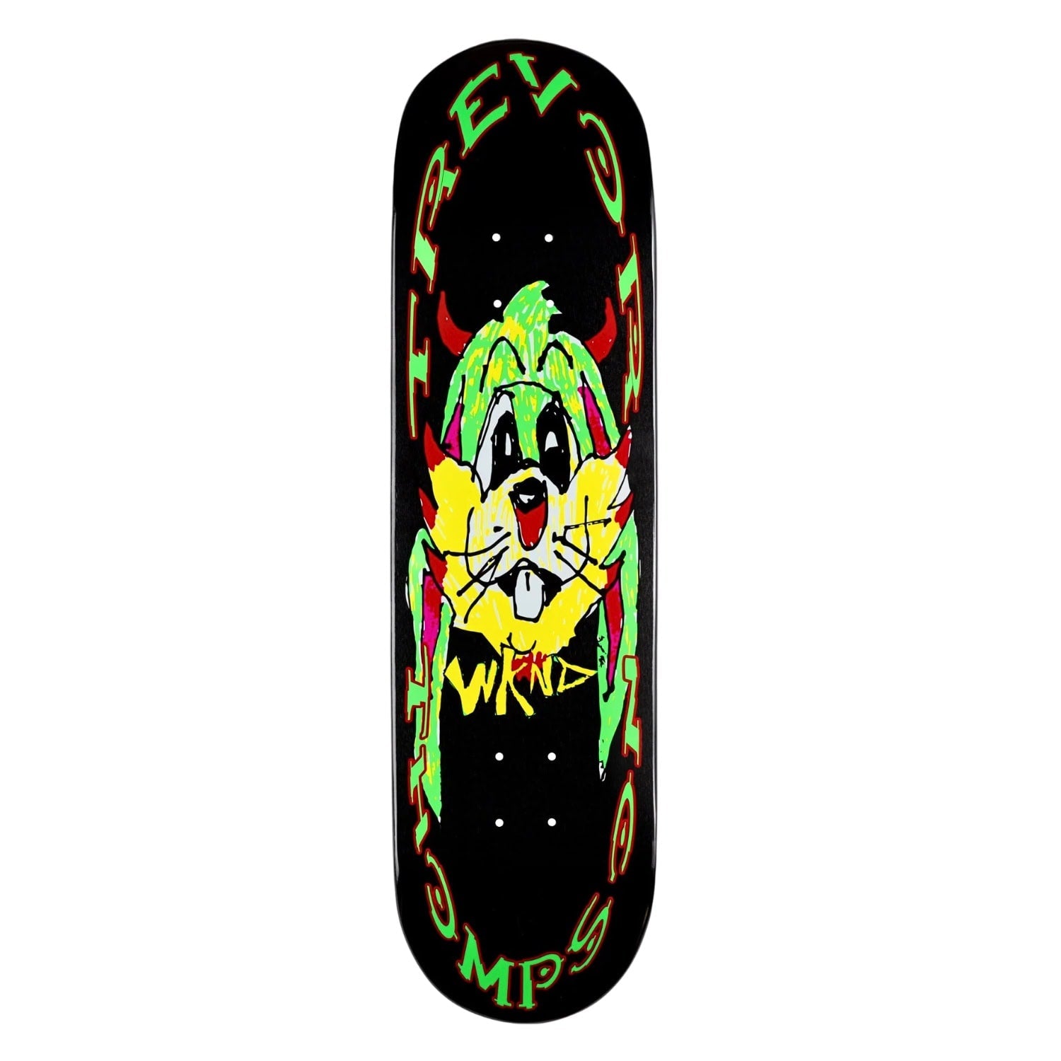 WKND 8.25" Thomper Trevor Thompson Skate Deck - Black Dipped