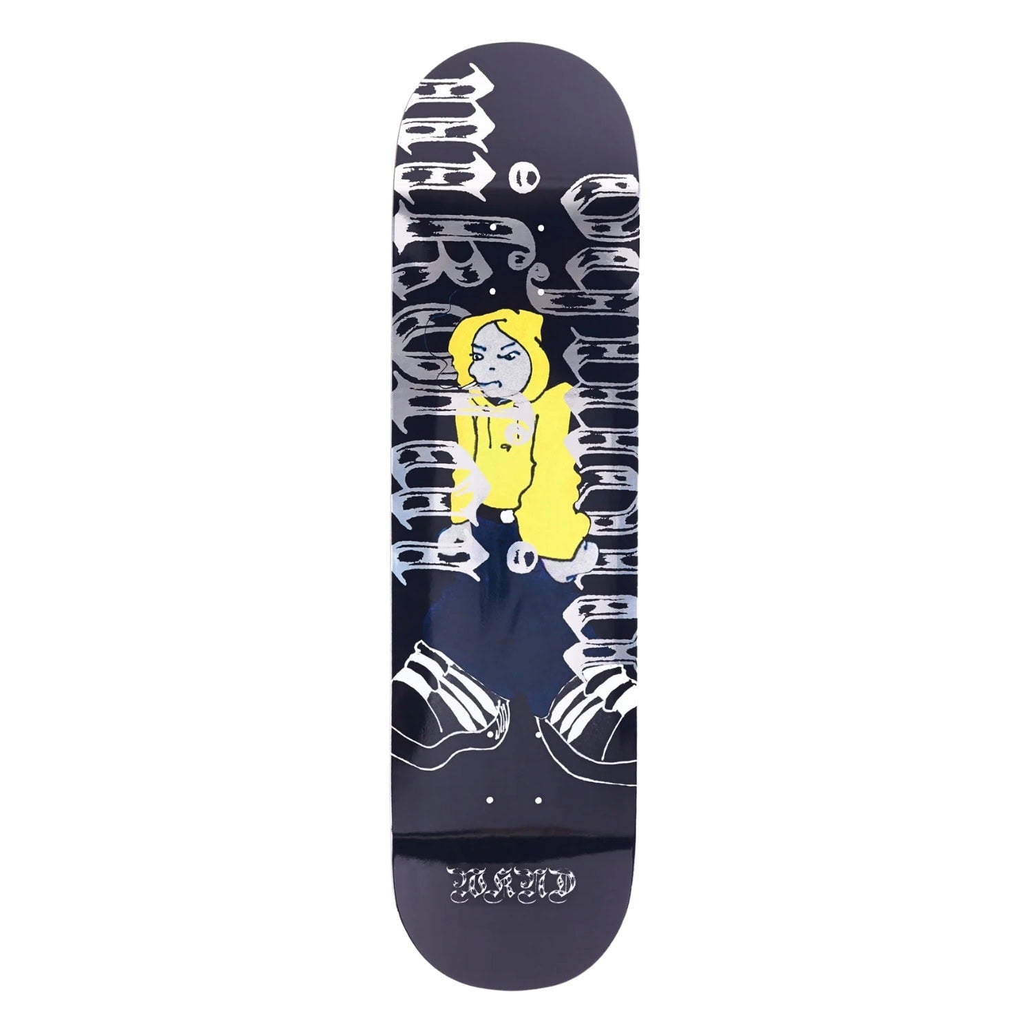 WKND 8.375" Nikolai Piombo XPT PS Deck - Black - Skateboard Deck by WKND 8.375 inch