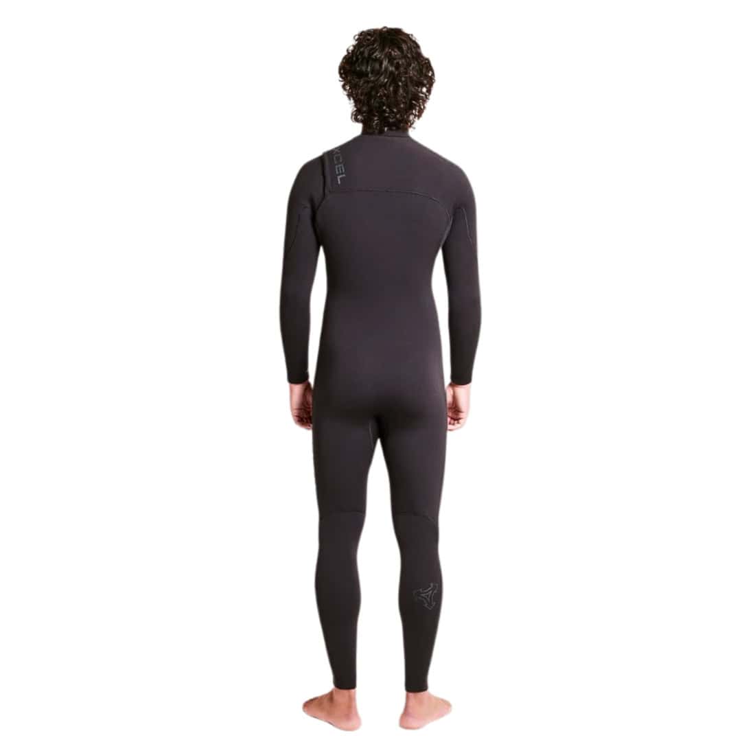 Xcel 3/2mm Comp+ Chest Zip Wetsuit 2025 - Black - Mens Full Length Wetsuit by Xcel