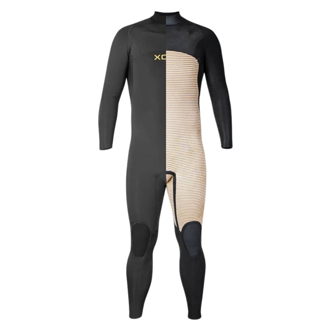 Xcel 4/3mm Comp Chest Zip Wetsuit 2025 - Black - Mens Full Length Wetsuit by Xcel