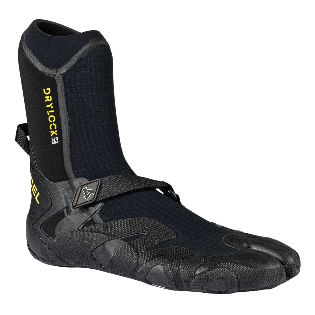 Xcel 5mm Drylock Split Toe Wetsuit Boots - Black F24 - Split Toe Wetsuit Boots by Xcel