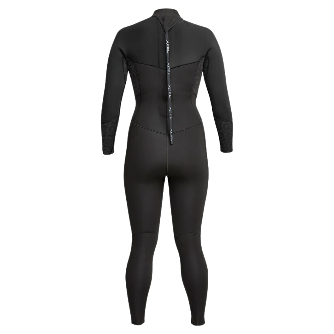 Xcel Womens 3/2mm Axis Backzip Wetsuit - Black Floral - Womens Full Length Wetsuit by Xcel 6 (small)