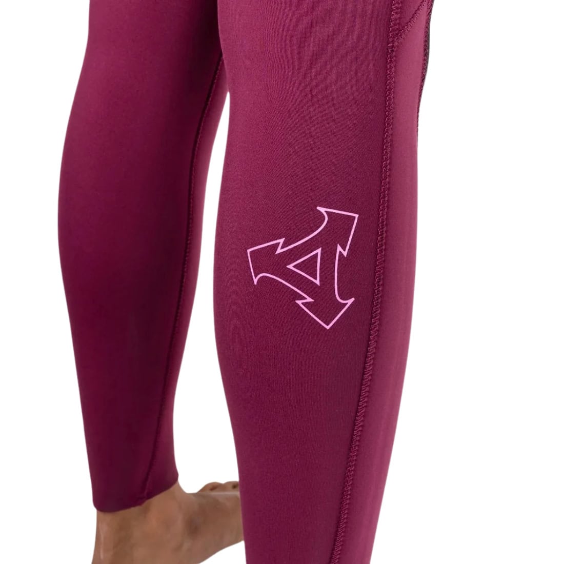 Xcel Womens 3/2mm Comp Chest Zip Fullsuit Wetsuit - Plum - Womens Full Length Wetsuit by Xcel