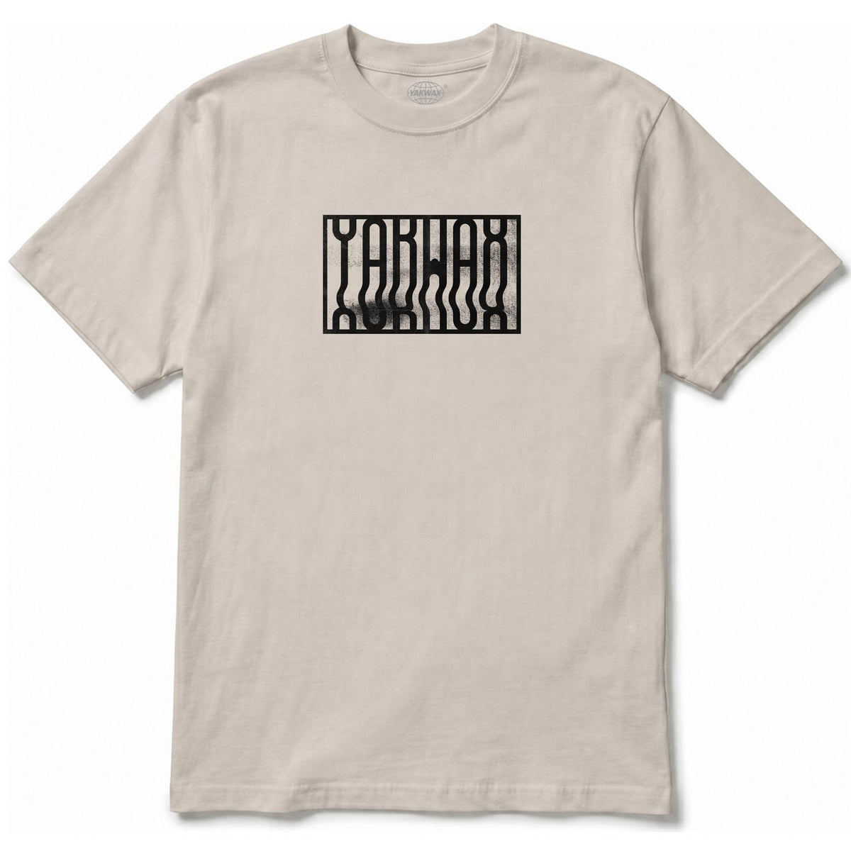 Yakwax Xerox T-Shirt - Stone/Mono - Mens Graphic T-Shirt by Yakwax