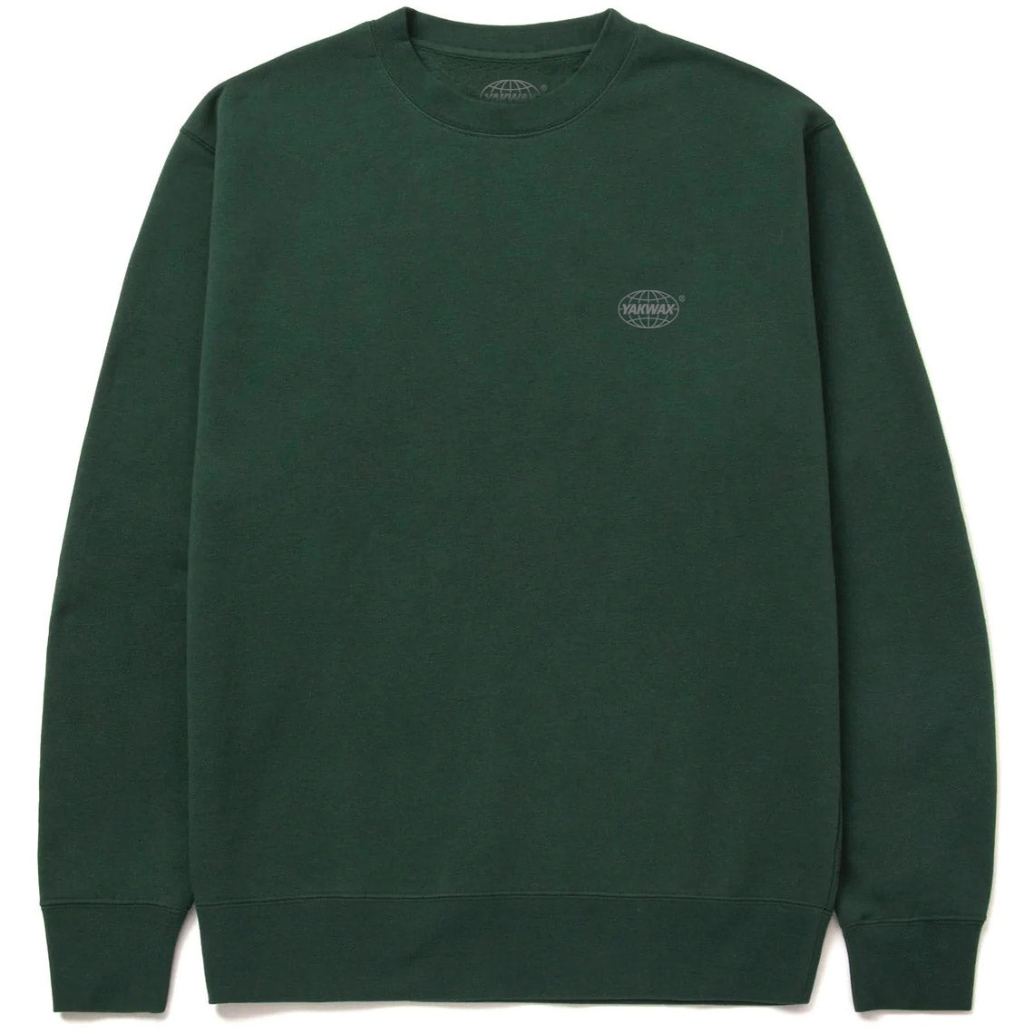 Yakwax Mini Global Crewneck - Forest - Mens Crew Neck Sweatshirt by Yakwax