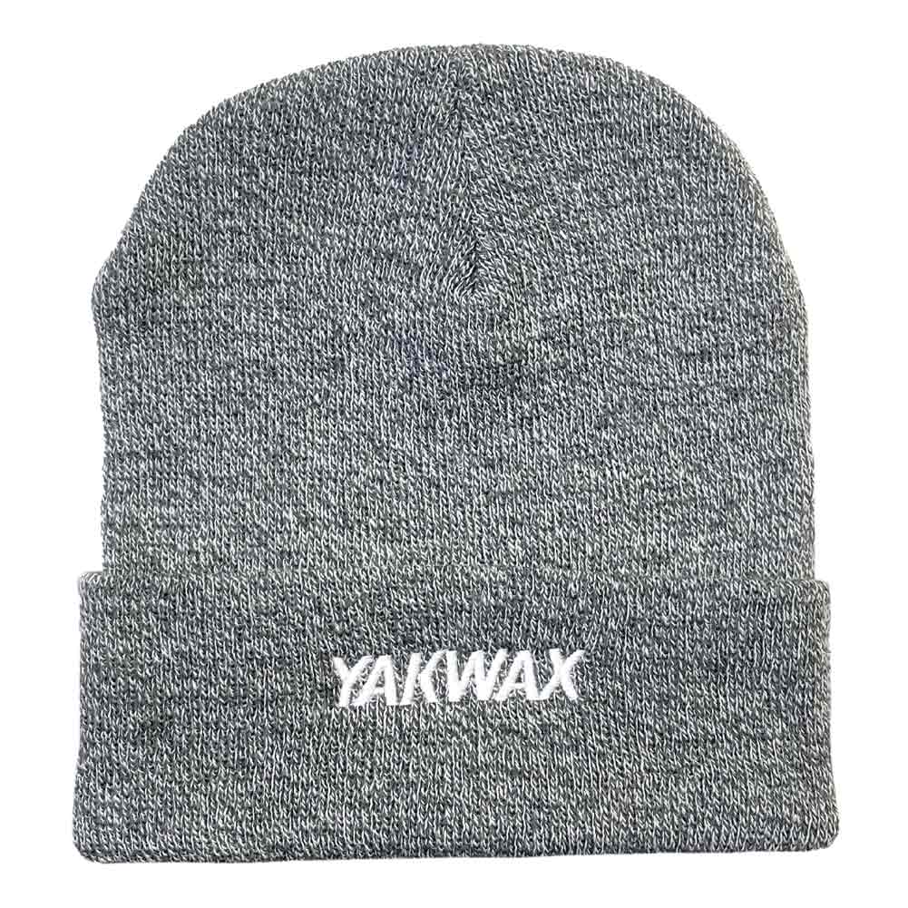 Yakwax Sport Beanie - Heather Grey - Fold Beanie by Yakwax