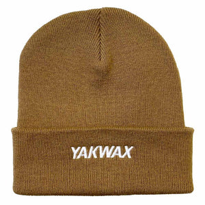 Yakwax Sport Beanie - Camel - Fold Beanie by Yakwax