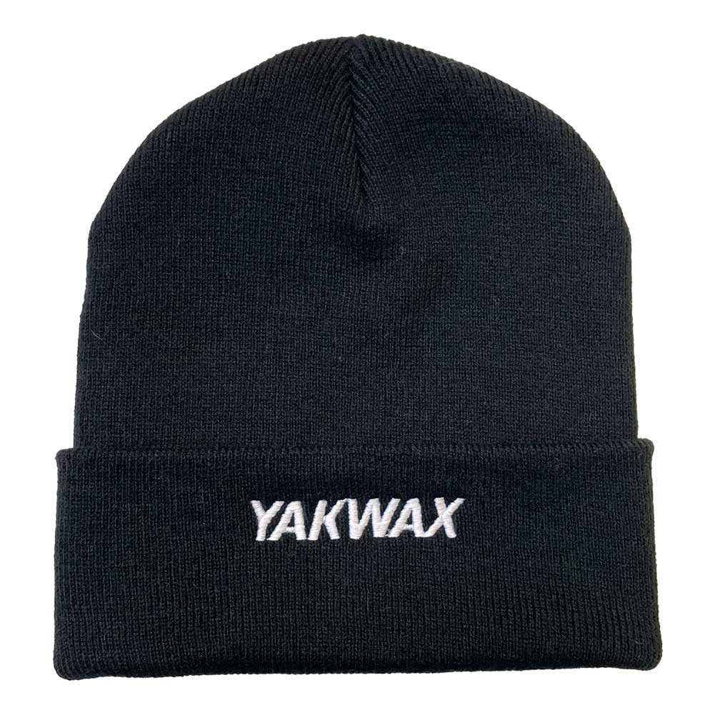 Yakwax Sport Beanie - Black - Fold Beanie by Yakwax