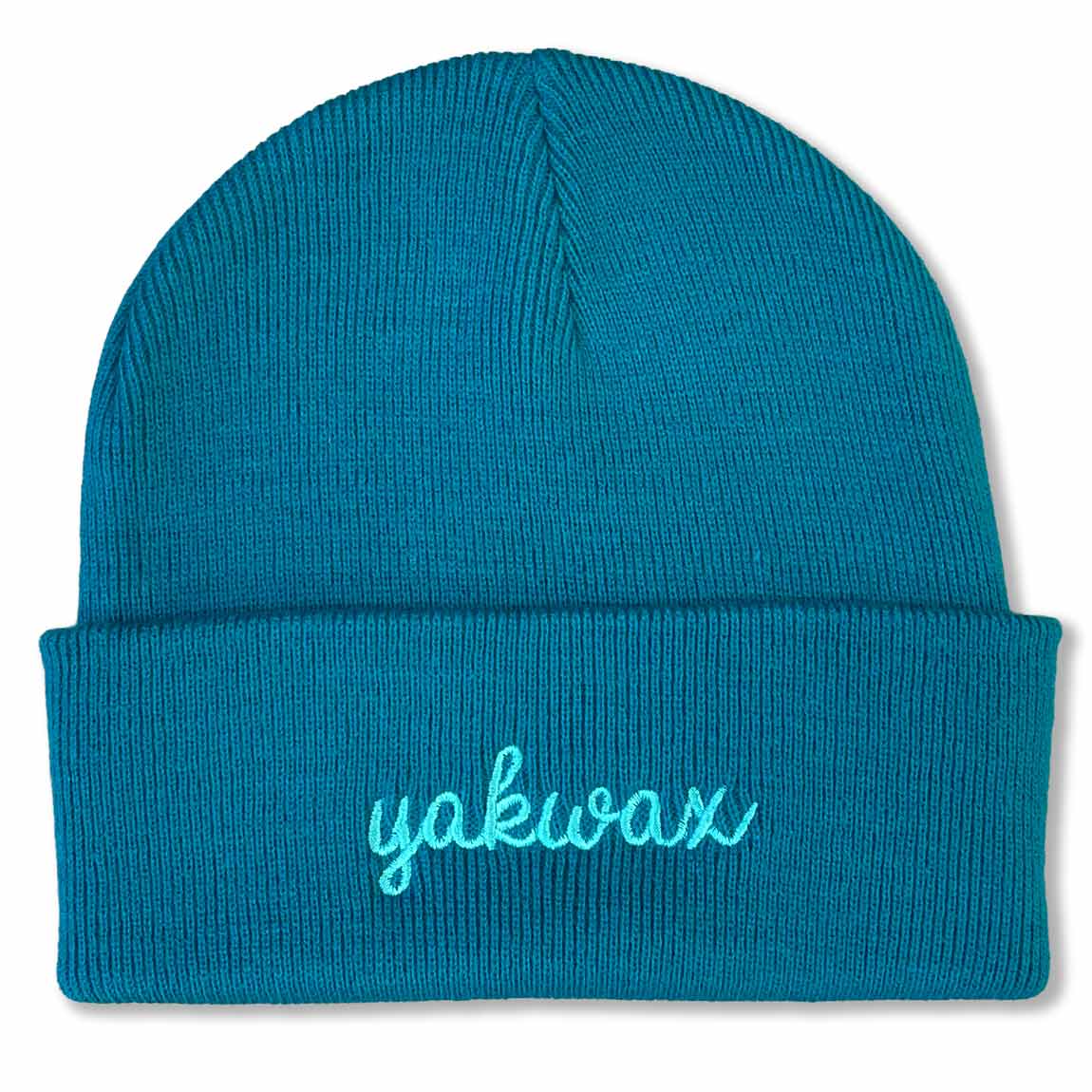 Yakwax Doodle Beanie - Emerald - Fold Beanie by Yakwax