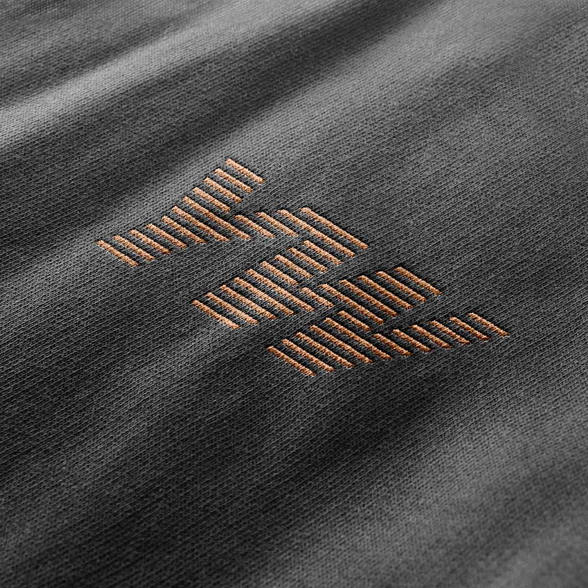 Yakwax Fundamentals Crewneck Sweater - Black/Bronze - Mens Crew Neck Sweatshirt by Yakwax